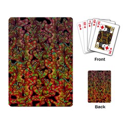 Red Corals Playing Card