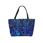 Blue coral Shoulder Handbags Back