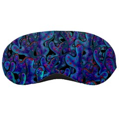 Blue Coral Sleeping Masks by Valentinaart