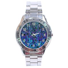 Blue Coral Stainless Steel Analogue Watch by Valentinaart