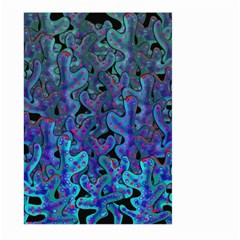 Blue Coral Large Garden Flag (two Sides) by Valentinaart