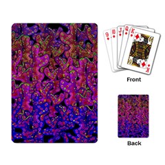 Purple Corals Playing Card by Valentinaart