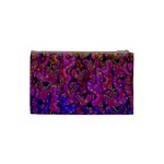 Purple corals Cosmetic Bag (Small)  Back