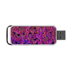 Purple Corals Portable Usb Flash (two Sides) by Valentinaart