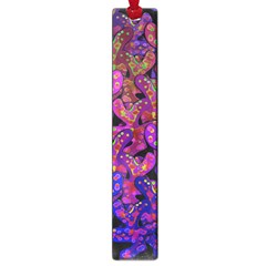 Purple Corals Large Book Marks by Valentinaart