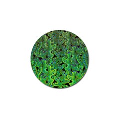 Green Corals Golf Ball Marker (4 Pack) by Valentinaart