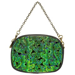 Green Corals Chain Purses (one Side)  by Valentinaart