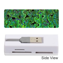 Green Corals Memory Card Reader (stick)  by Valentinaart