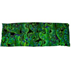 Green Corals Body Pillow Case Dakimakura (two Sides) by Valentinaart