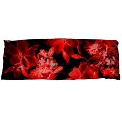 Red Flower  Body Pillow Case Dakimakura (two Sides) by Brittlevirginclothing