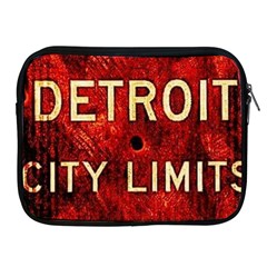 Dcllv7 Apple Ipad Zipper Case by DetroitCityLimitsLimited