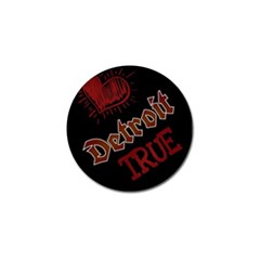 Dcldtv1 Golf Ball Marker (4 Pack) by DetroitTrue