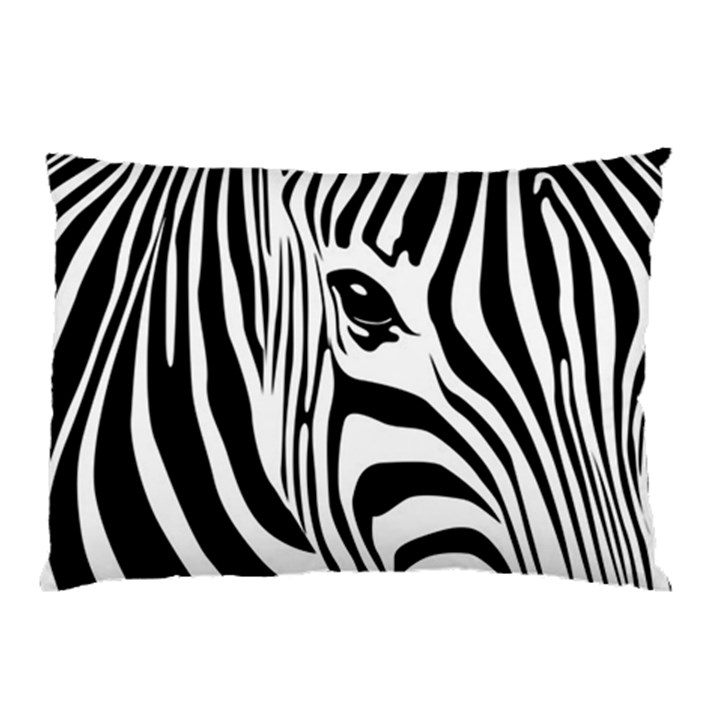 Animal Cute Pattern Art Zebra Pillow Case