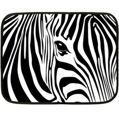 Animal Cute Pattern Art Zebra Double Sided Fleece Blanket (mini)  by Amaryn4rt