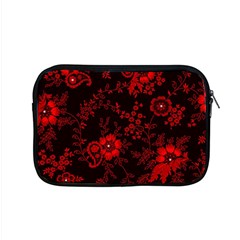 Small Red Roses Apple Macbook Pro 15  Zipper Case by Brittlevirginclothing