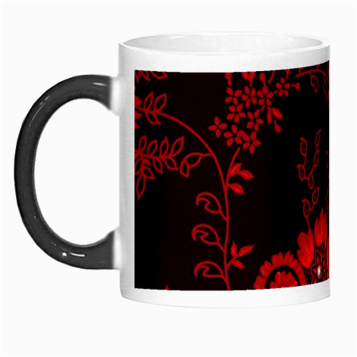 Small Red Roses Morph Mugs