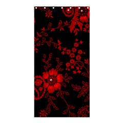 Small Red Roses Shower Curtain 36  X 72  (stall)  by Brittlevirginclothing