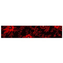 Small Red Roses Flano Scarf (small)  by Brittlevirginclothing