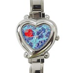     Heart Italian Charm Watch Front