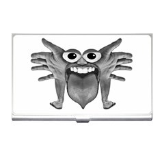 Body Part Monster Illustration Business Card Holders by dflcprints