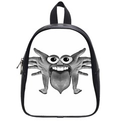 Body Part Monster Illustration School Bags (small)  by dflcprints