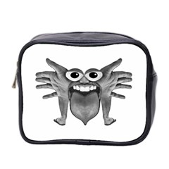 Body Part Monster Illustration Mini Toiletries Bag 2-side by dflcprints