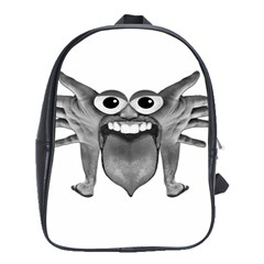 Body Part Monster Illustration School Bags (xl)  by dflcprints