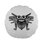 Body Part Monster Illustration Standard 15  Premium Flano Round Cushions Front