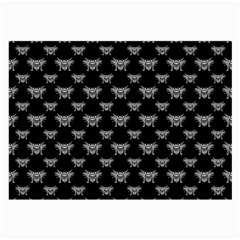 Body Part Monster Illustration Pattern Large Glasses Cloth (2-side) by dflcprints