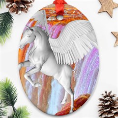 Pegasus Ornament (oval) 