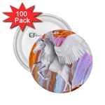 Pegasus 2.25  Buttons (100 pack)  Front