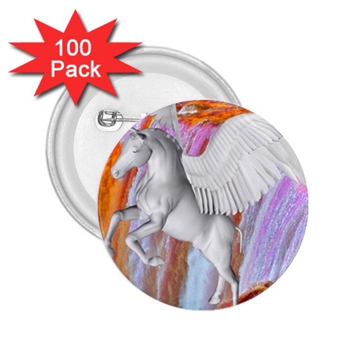 Pegasus 2.25  Buttons (100 pack) 