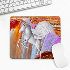 Pegasus Large Mousepads by icarusismartdesigns