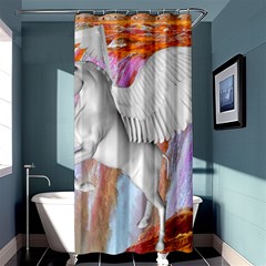 Pegasus Shower Curtain 36  X 72  (stall)  by icarusismartdesigns