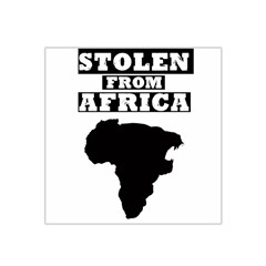 Stolen From Africa ( Black Logo) Satin Bandana Scarf by alldaysfa