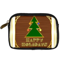 Art Deco Holiday Card Digital Camera Cases by Amaryn4rt