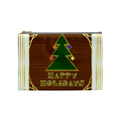 Art Deco Holiday Card Cosmetic Bag (medium)  by Amaryn4rt