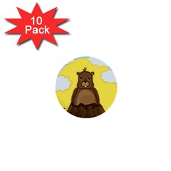 Groundhog Day  1  Mini Buttons (10 Pack)  by Valentinaart