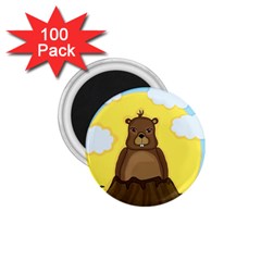 Groundhog Day  1 75  Magnets (100 Pack)  by Valentinaart