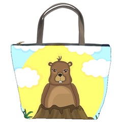 Groundhog Day  Bucket Bags by Valentinaart