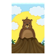 Groundhog Day  Shower Curtain 48  X 72  (small)  by Valentinaart