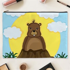 Groundhog Day  Cosmetic Bag (xxxl)  by Valentinaart