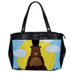 Groundhog Office Handbags Front