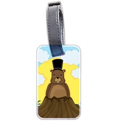 Groundhog Luggage Tags (two Sides) by Valentinaart