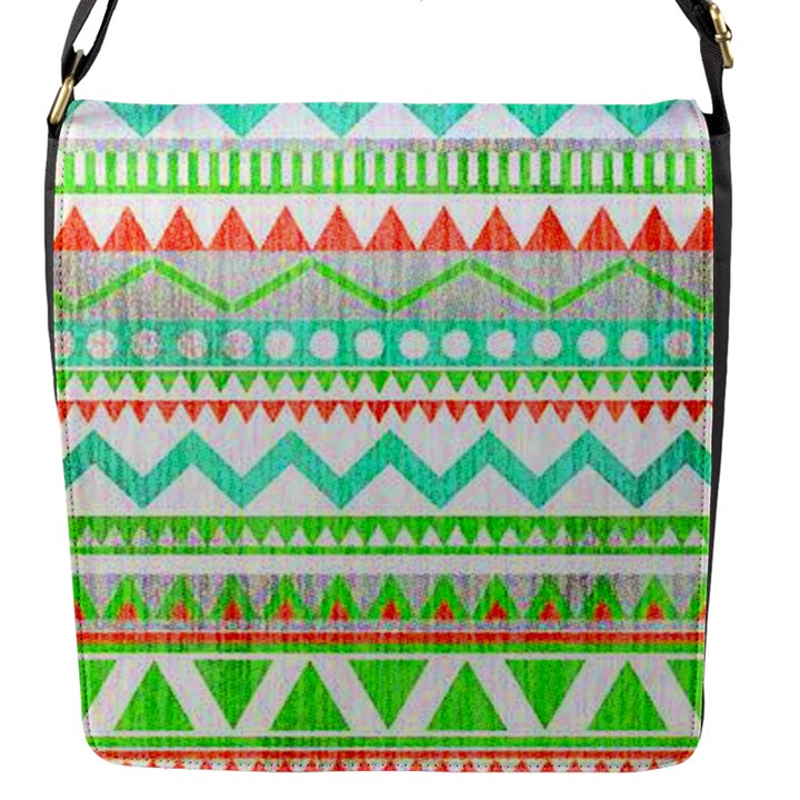 Cute bohemian  Flap Messenger Bag (S)