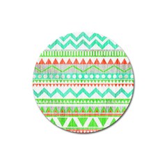 Cute Bohemian  Magnet 3  (round) by Brittlevirginclothing