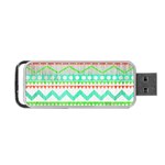 Cute Bohemian  Portable USB Flash (One Side) Front