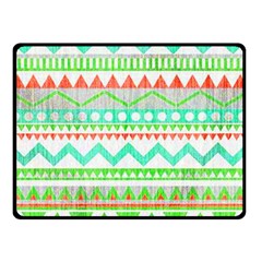 Cute Bohemian  Double Sided Fleece Blanket (small)  by Brittlevirginclothing