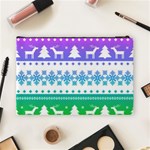 Cute rainbow bohemian Cosmetic Bag (Large)  Back