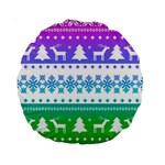 Cute rainbow bohemian Standard 15  Premium Round Cushions Front